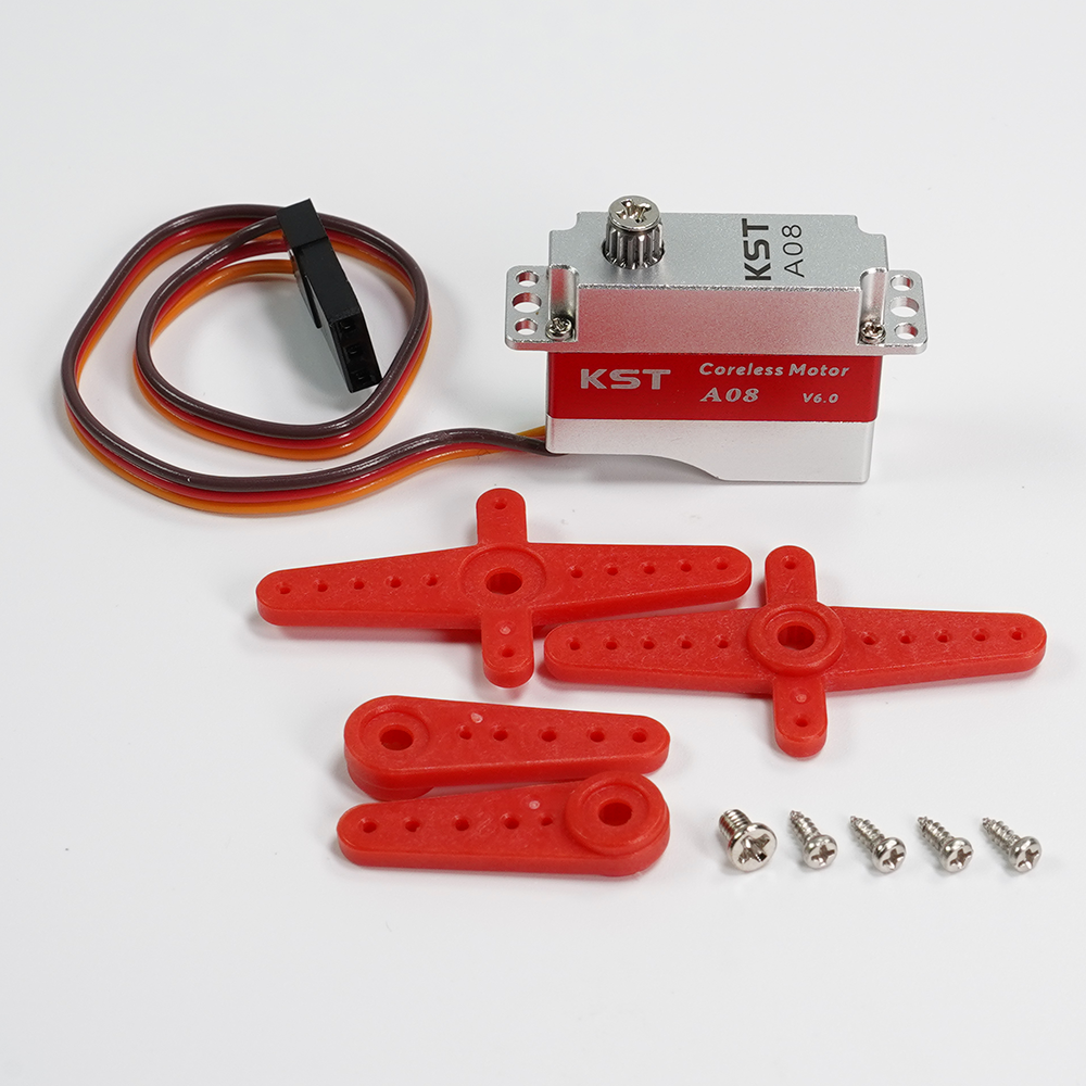 A08 V6.0 Coreless Metal Gear HV Micro Servo 3.2Kgf.cm 0.09sec for Glider DLG