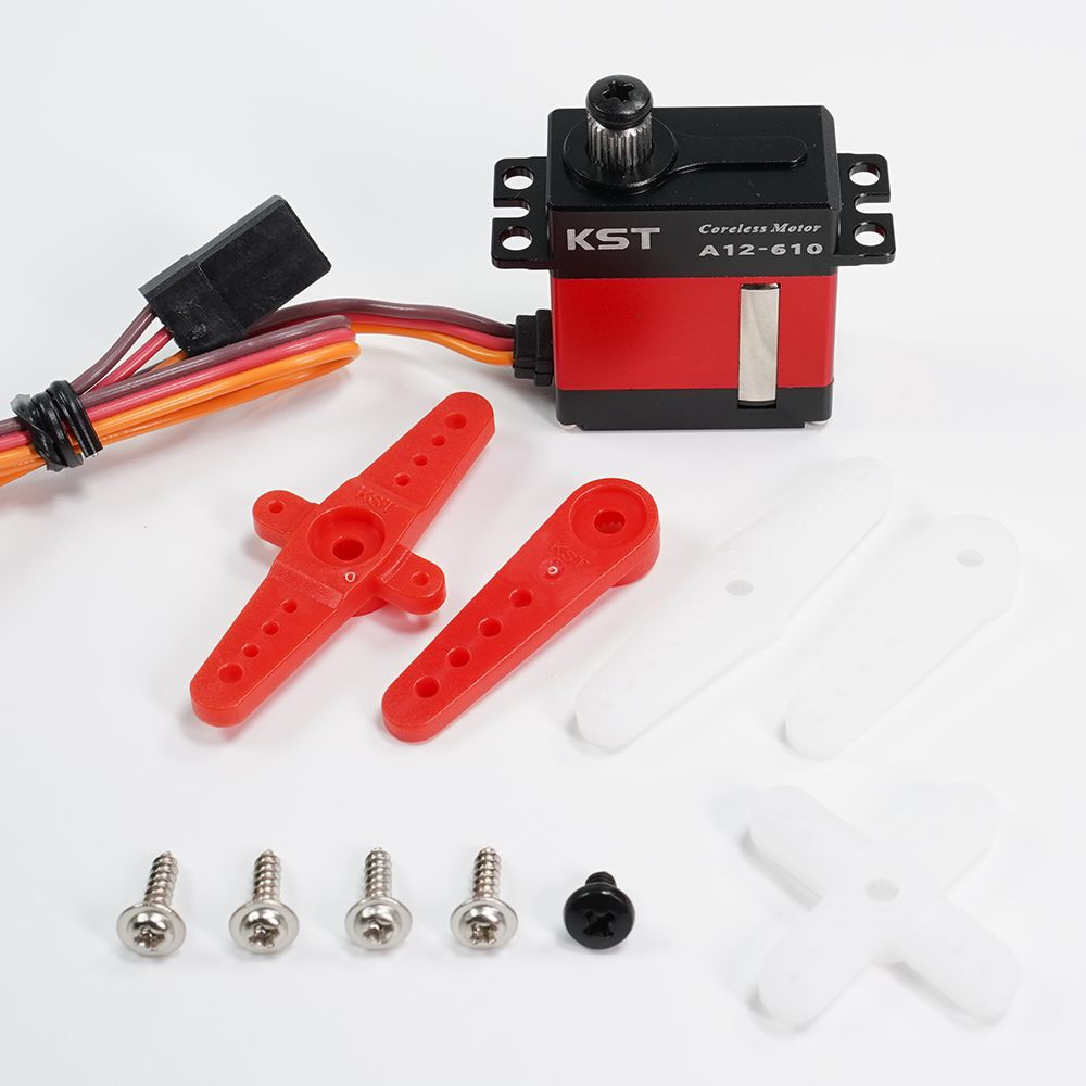 A12-610 V8.0 HV Mini Servo 9kg 0.10sec/60degree with Soft Start for Glider Wing
