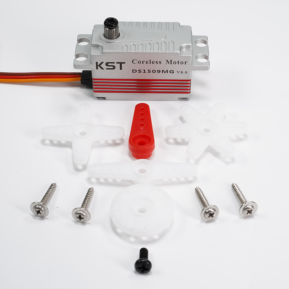 KST DS1509MG Low-Profile-Coreless-Digitalservo 12,8 kgf.cm 0,07 sek für RC-Autos & Flugzeuge