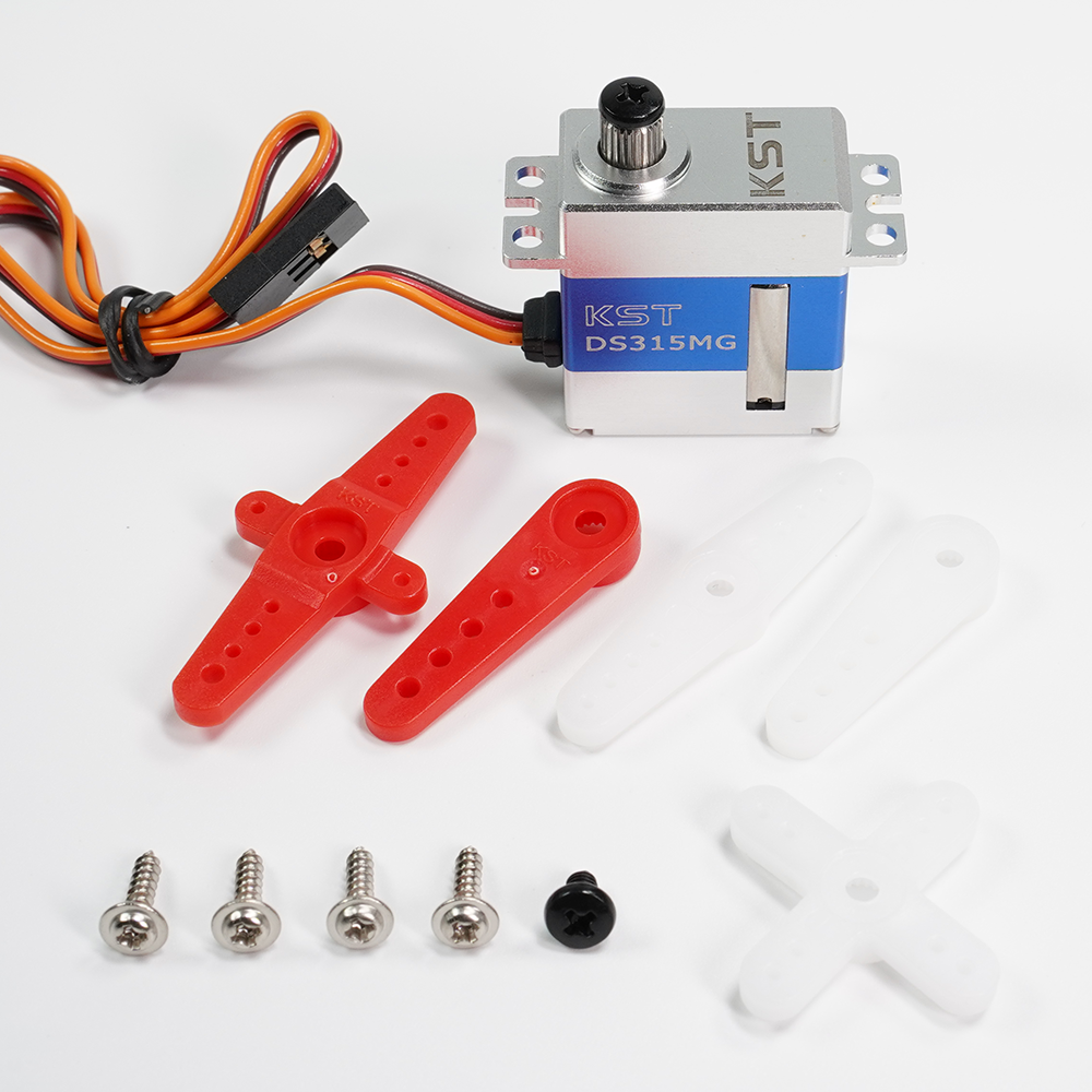 KST DS315MG V8.0 HV Mini Digital Coreless Servo 4,8 kgf.cm 0,07s für RC-Hubschrauber