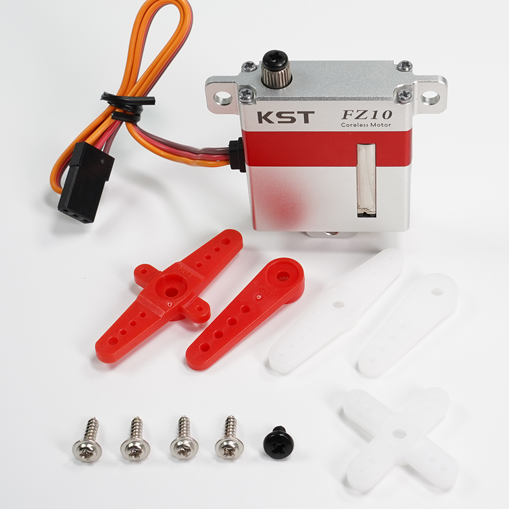 KST FZ10 HV Low-EMF digitales Flächenservo 10,8 kgf.cm 0,10s für RC-Segler & Jets