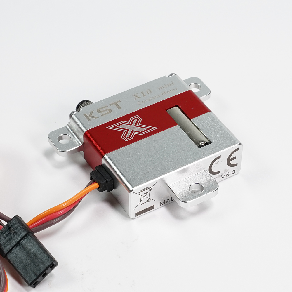 KST X10 Mini V8.0 10mm HV Digital-Flächenservo 7,5kgf.cm 0,10s für RC-Segelflugzeuge