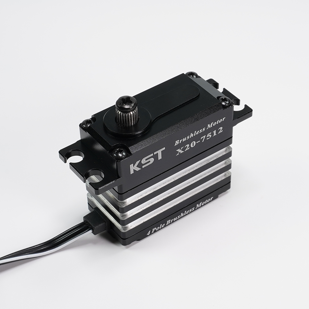 KST X20-7512 HV Brushless Digital-Servo 82kgf.cm 0,11sek für Großmodell-3D-Flugzeuge & Jets