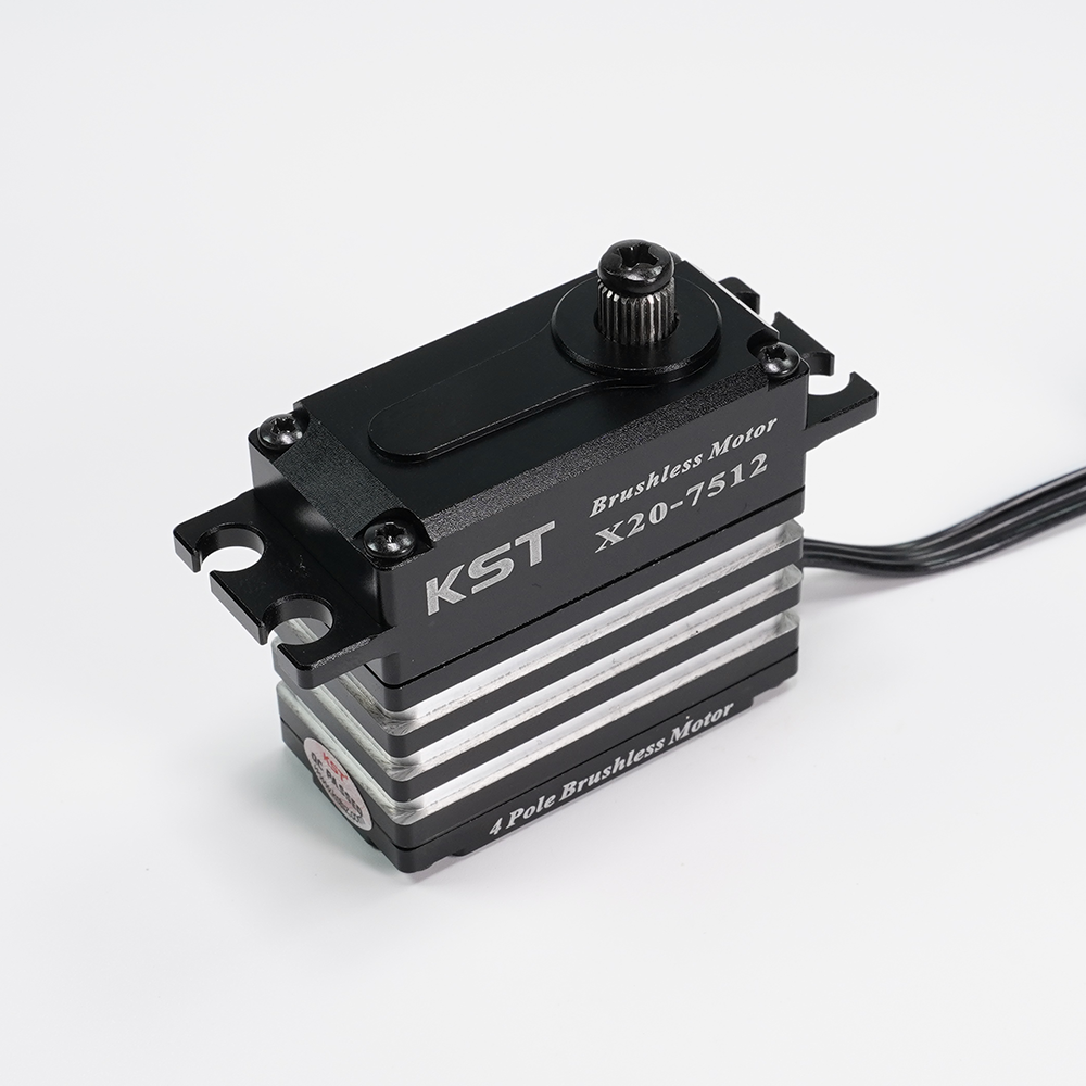 KST X20-7512 HV Brushless Digital-Servo 82kgf.cm 0,11sek für Großmodell-3D-Flugzeuge & Jets