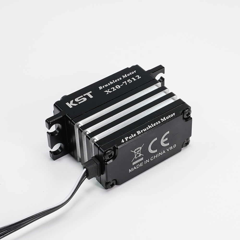 KST X20-7512 HV Brushless Digital-Servo 82kgf.cm 0,11sek für Großmodell-3D-Flugzeuge & Jets