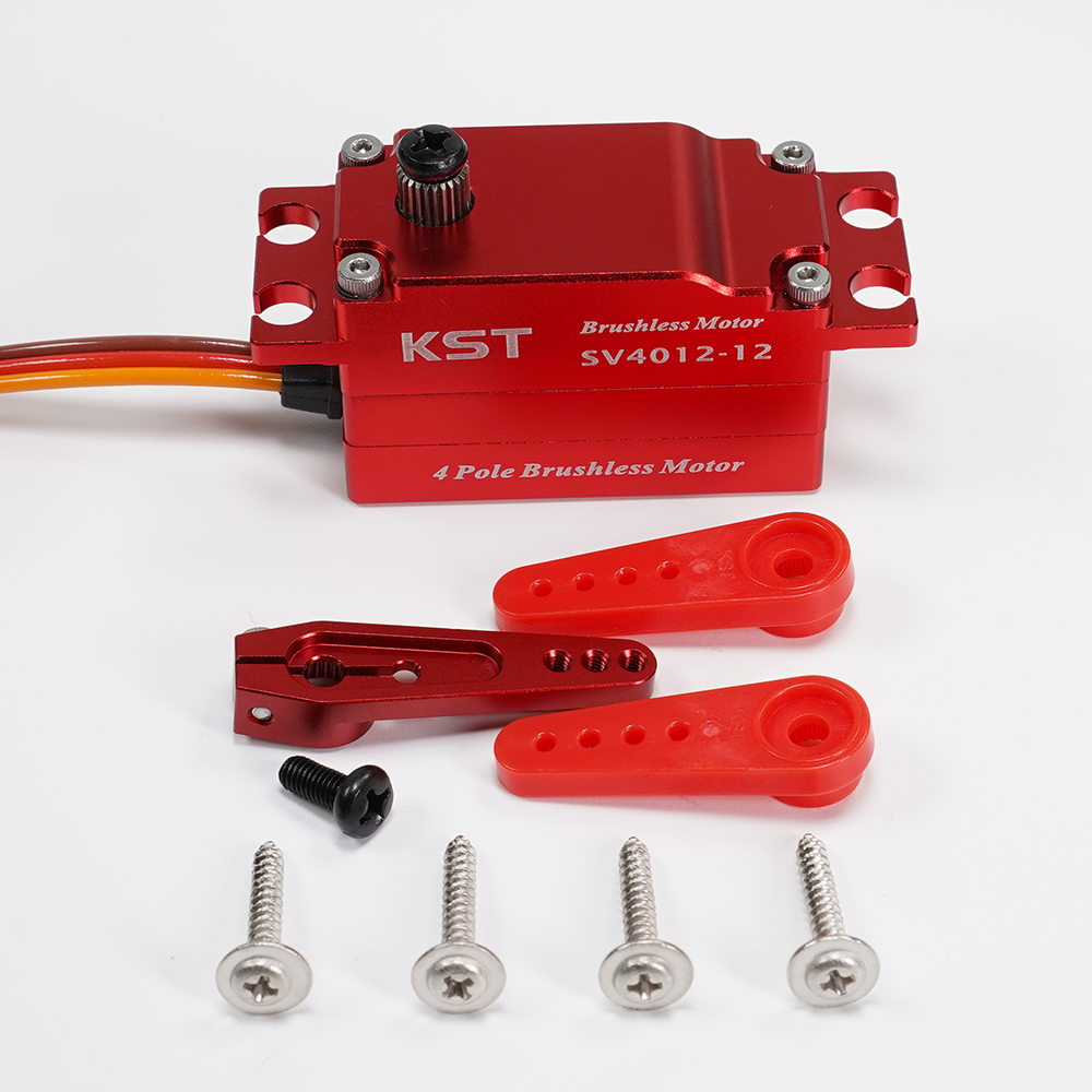 SV4012-12 SHV 4 pole Brushless Low Profile Servo 42.0Kgf.cm 0.10sec/60°for RC Cars, Fixed-Wings & Robotics