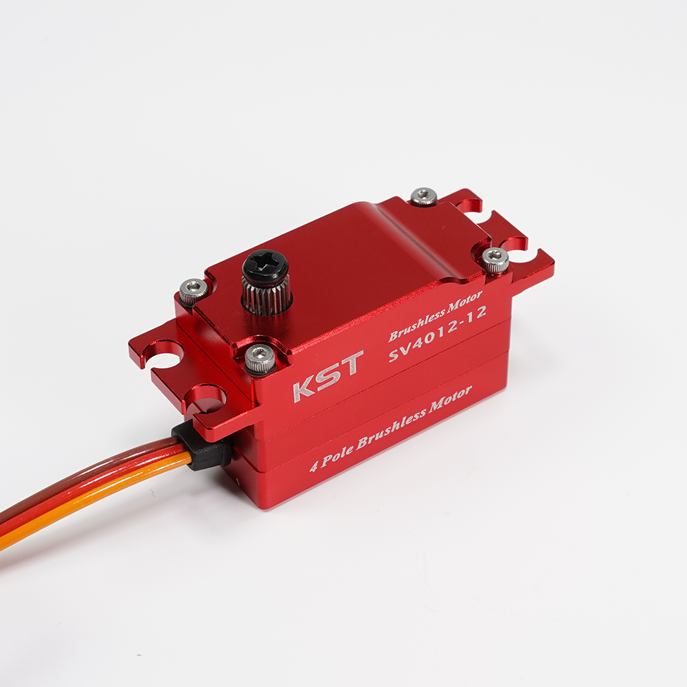 KST SV4012-12 SHV 12V Low-Profile 4-Pol Brushless-Servo 42Kgf.cm 0,10s für RC-Cars & Flugmodelle
