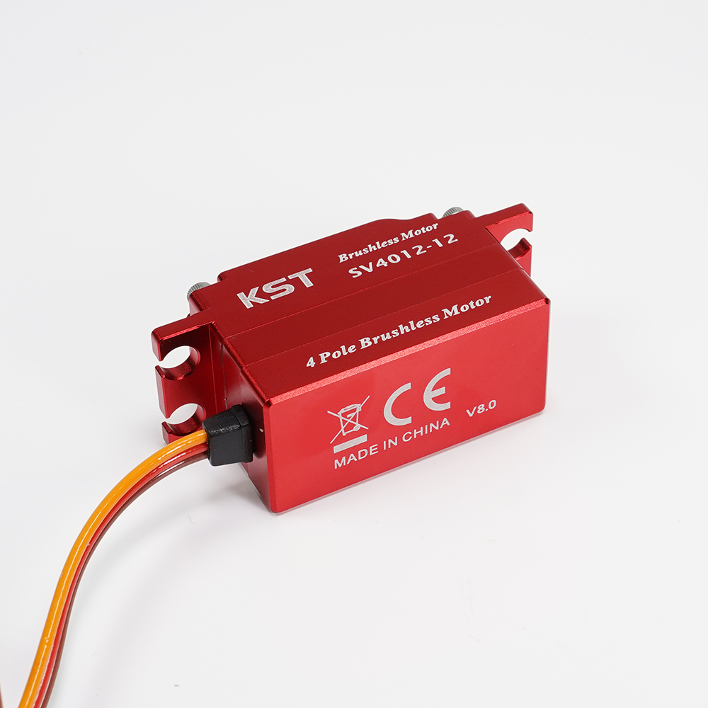 KST SV4012-12 SHV 12V Low-Profile 4-Pol Brushless-Servo 42Kgf.cm 0,10s für RC-Cars & Flugmodelle