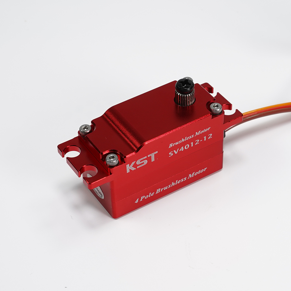 KST SV4012-12 SHV 12V Low-Profile 4-Pol Brushless-Servo 42Kgf.cm 0,10s für RC-Cars & Flugmodelle
