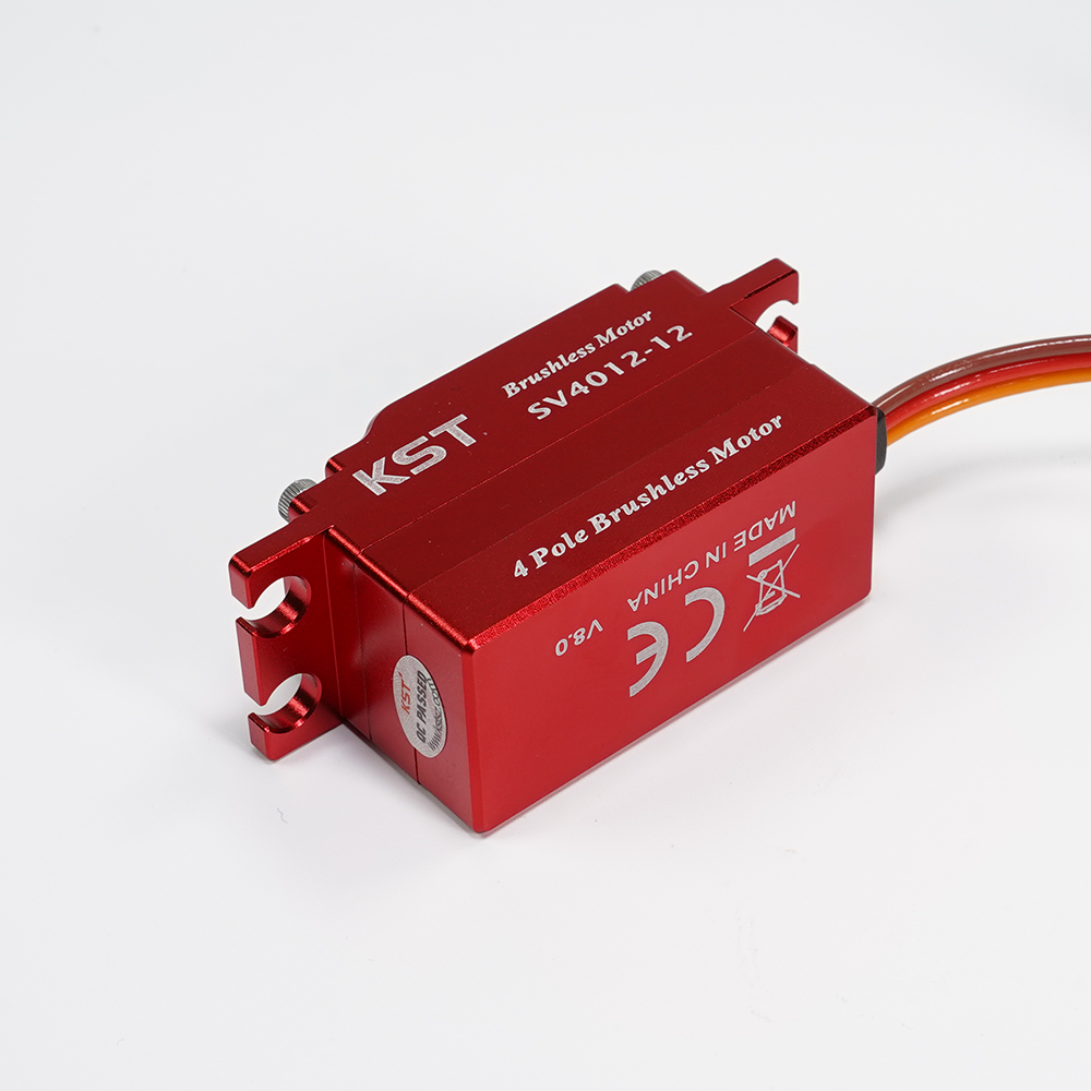 KST SV4012-12 SHV 12V Low-Profile 4-Pol Brushless-Servo 42Kgf.cm 0,10s für RC-Cars & Flugmodelle