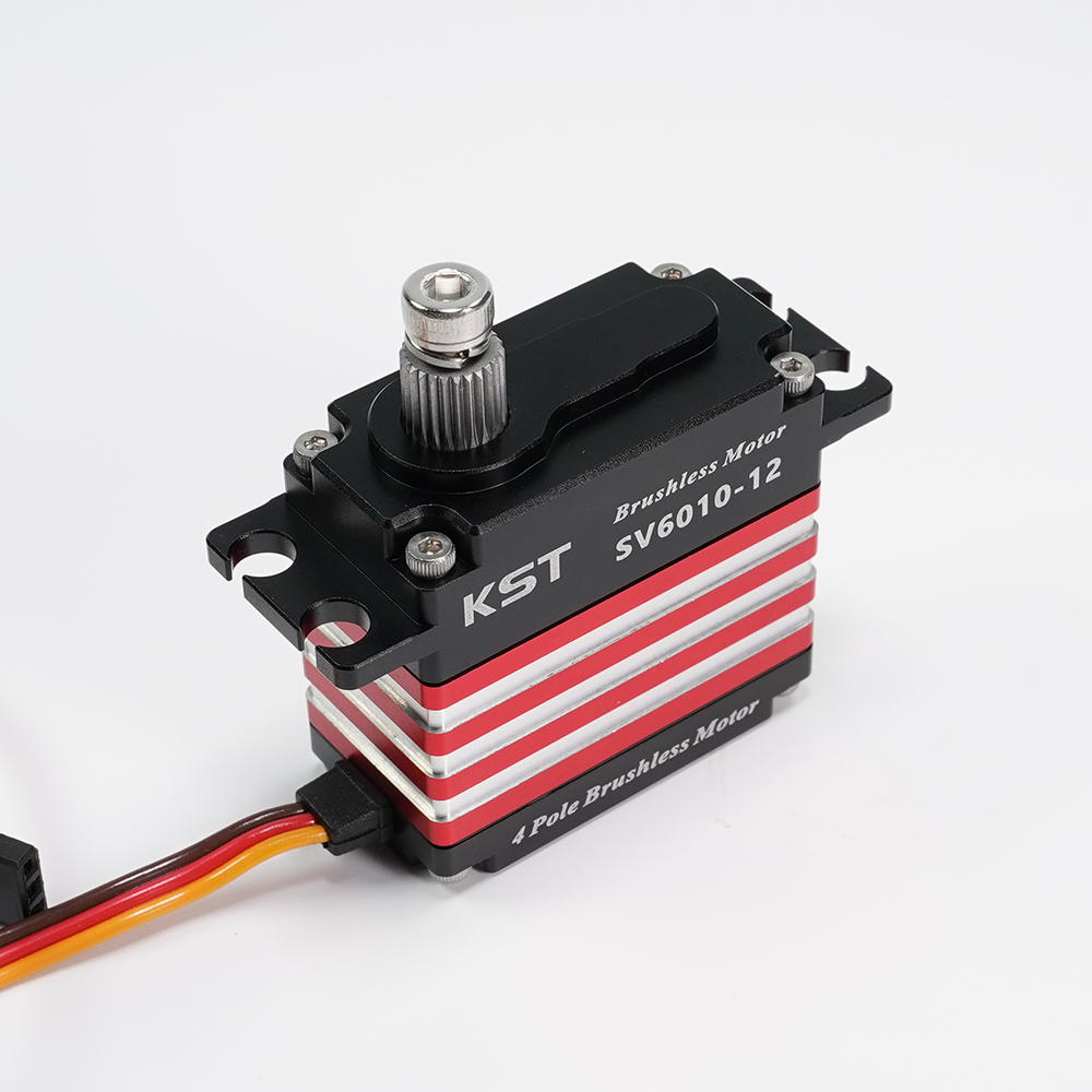 KST SV6010-12 SHV 12V Brushless Digital-Servo 70kgf.cm 0,09s mit 8mm Abtrieb für RC-Großmodelle